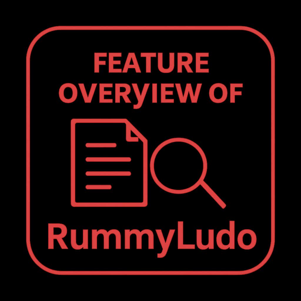 Icon representing RummyLudo feature overview.