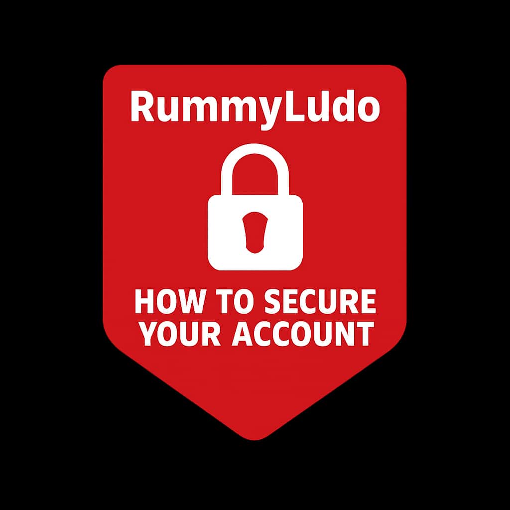 An icon depicting account security for RummyLudo, focusing on user safety.