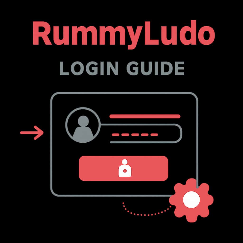 An educational illustration related to the RummyLudo Login process.
