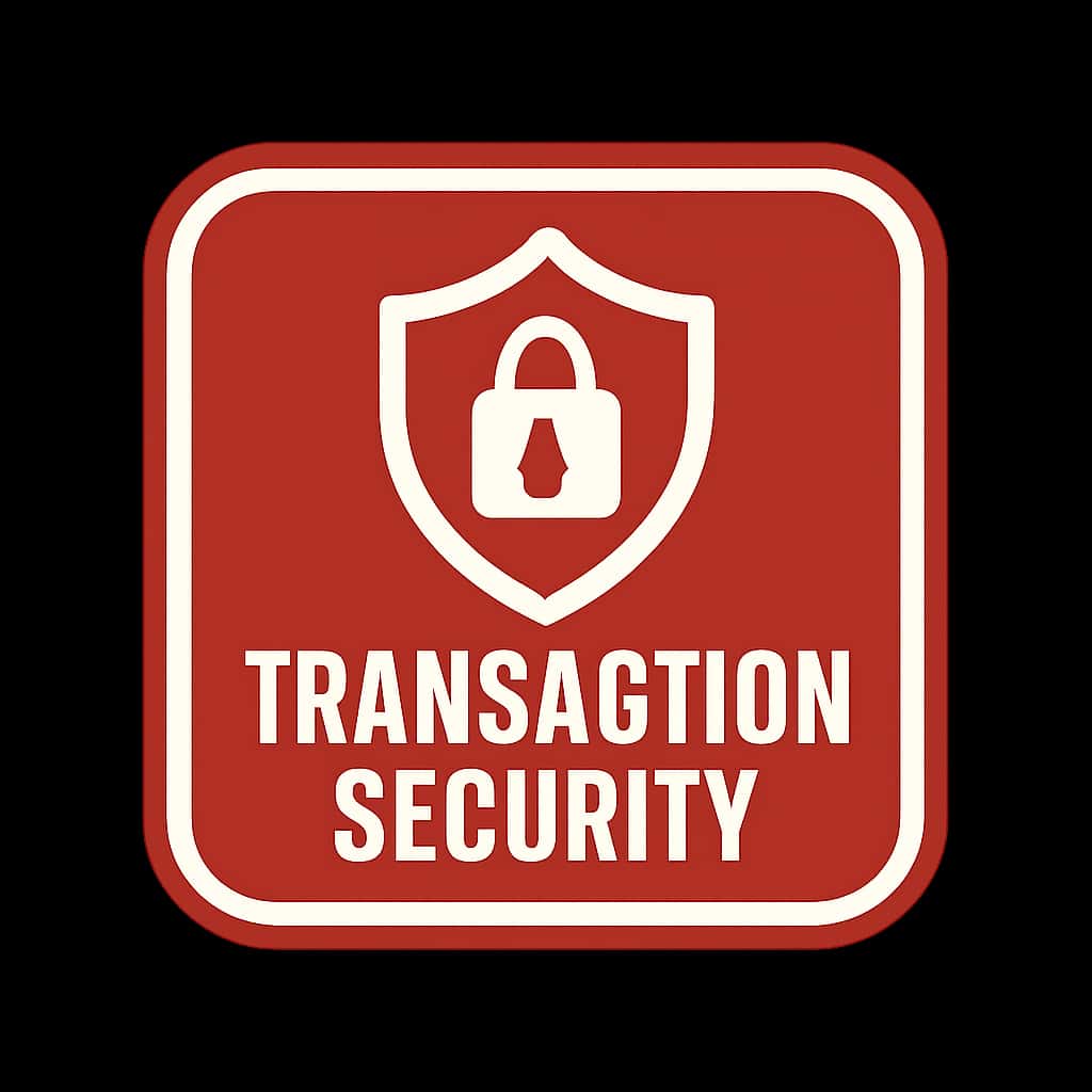 Icon representing RummyLudo Transaction Security.