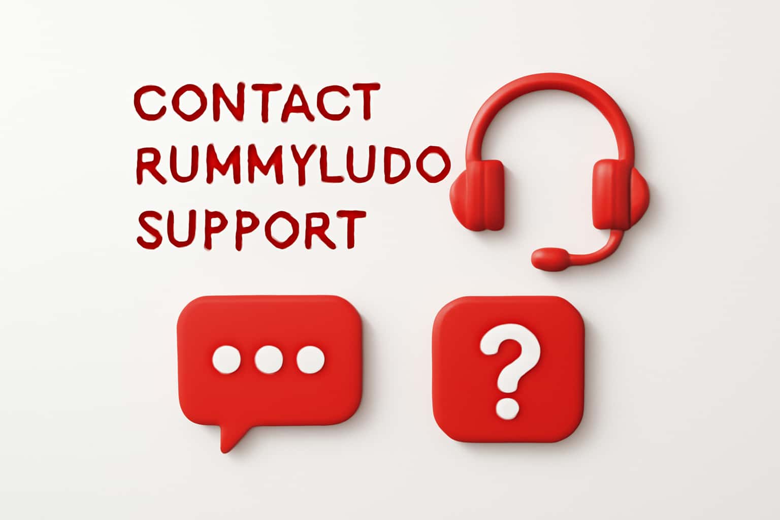 Contact RummyLudo Support Interface